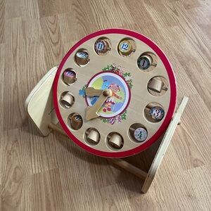 Nostalgic Trademarked In the Night Garden Wooden Clock Toy